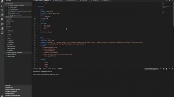 Debug a docker container in VS code