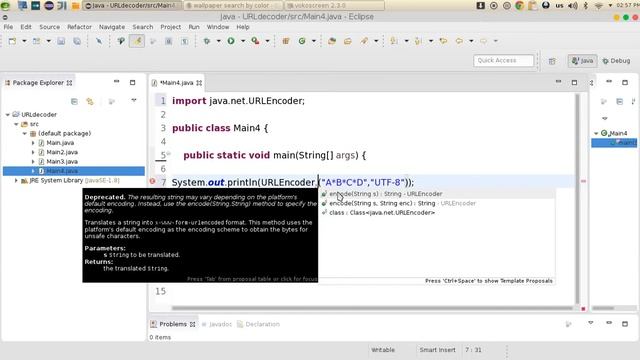 15 JAVA Networking URL decoder encoder смотреть онлайн