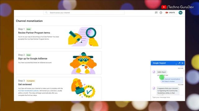 Youtube Monetization Step 3 in Progress Fix || दो तरीकों से 100% Under Review Problem Solved 2022 смотреть онлайн