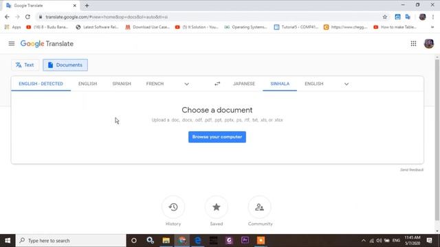 How to Use Google Translate on PC/Laptop Translate to full Document – Sinhala / IT solution смотреть онлайн