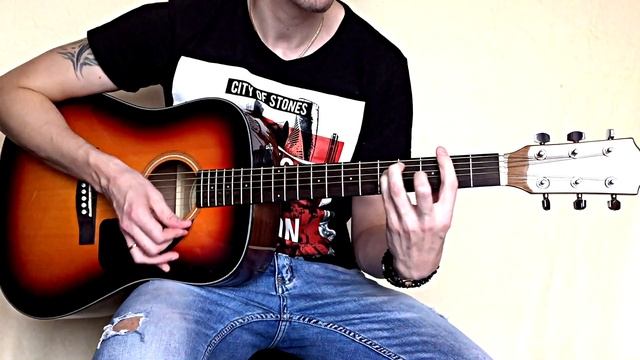 Как играть на гитаре 25/17 - ПОДОРОЖНИК (РАЗБОР) смотреть онлайн