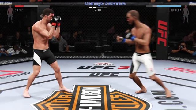 EA SPORTS UFC 2 Дастин Ортиз пр Луис Смолка Pro смотреть онлайн
