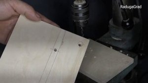 Пилим доску толщиной в два раза больше высоты пильного диска Настольный распиловочный станок