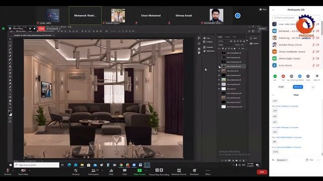 مشروع معماري كامل يتضمن ثلاث برامج Photoshop- 3D Max- Autocad смотреть онлайн