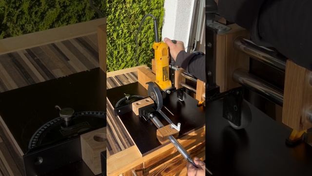 Отрезной станок по металлу с протяжкой