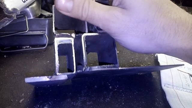 Дверь с терморазрывом из профильной трубы своими руками смотреть онлайн