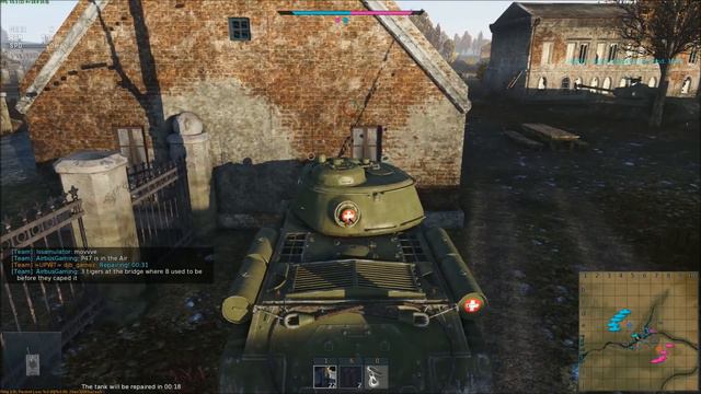 War Thunder - IS-2 - Bridge Defender смотреть онлайн