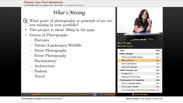 "Choose Your Own Adventure" | AP Studio Art 2D with Educator.com смотреть онлайн