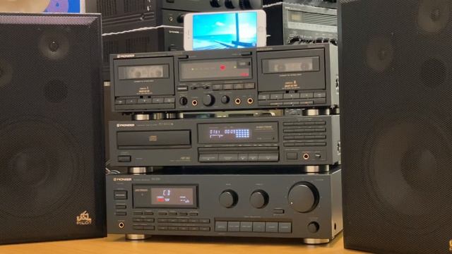 Pioneer SX-339 Receiver & Pioneer PD-4700 CD- player & pioneer CT-W630R Tape Deck 90er HiFi Anlage смотреть онлайн