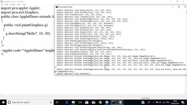 Multiple Interfaces ,Applets and Threads смотреть онлайн