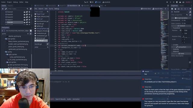 game dev with godot - swinging ropes and air pads смотреть онлайн
