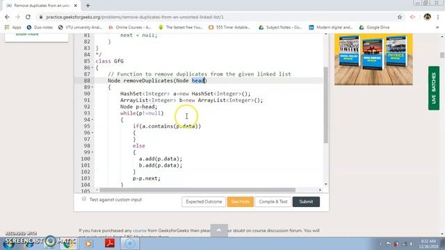 Condensed List | JAVA смотреть онлайн