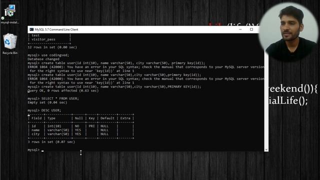 How to installation MySQL and CRUD operation in MySQL Commands || Coding Ved || Databases Commands смотреть онлайн