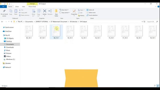WATERMARKED DOCUMENT EXTRACTION | Zapbot : Removing watermark and document extraction all at once смотреть онлайн