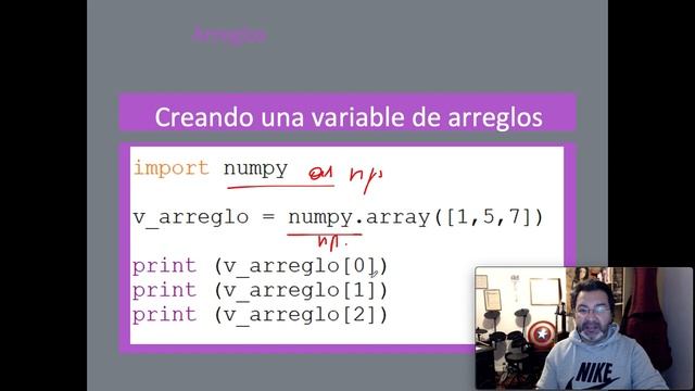 Arreglos de una dimensión en Python versión 2020 смотреть онлайн