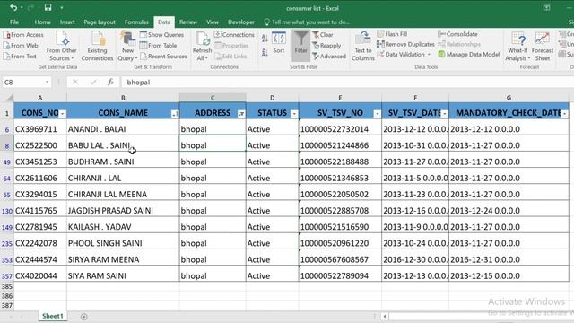 filter in ms excel ? excel me filter kya hai ? how to use filter option in excel ? смотреть онлайн
