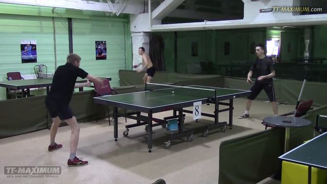 Антиспин BUTTERFLY Super Anti 1.9 mm - техника игры блоком слева, antispin technique смотреть онлайн