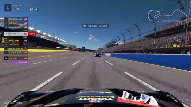 GT Sport - VRR Super GT - US 300 (Blue Moon Bay, Round 6) смотреть онлайн