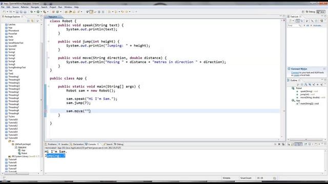 20.Java tutorial - Method Parameters смотреть онлайн