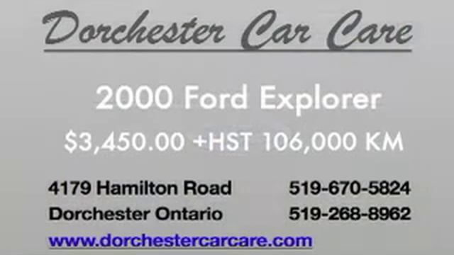2000 Ford Explorer Sport
