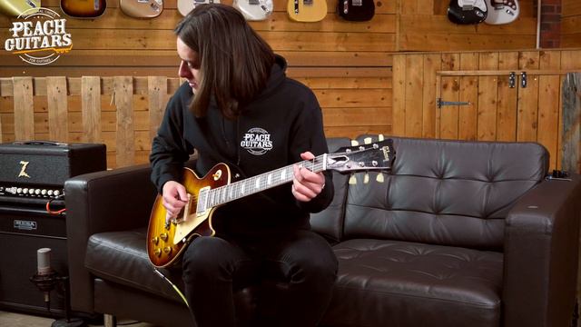 Gibson Custom Murphy Lab - '59 Les Paul Handpicked Top - Royal Teaburst - Ultra Light Aged - #90181 смотреть онлайн