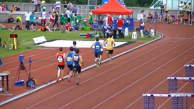 20130622 - MČR dorost, junioři Jablonec nad Nisou - 800m dci 1. rozběh смотреть онлайн