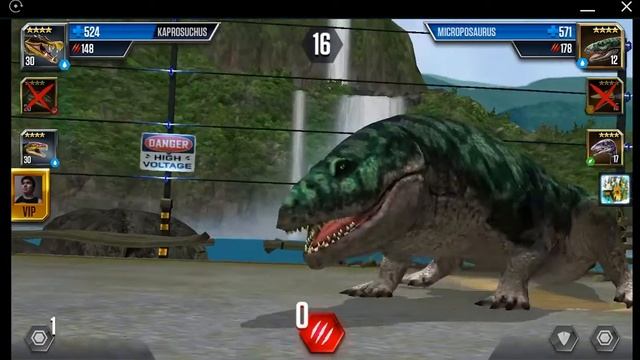 Jurassic World: The Game - Player Duel Battle 744 - Postosuchus Level 30 Debut! смотреть онлайн