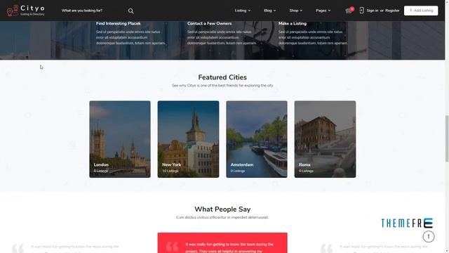Cityo - Multiple Listing Directory WordPress Theme Tosahwi Jense смотреть онлайн