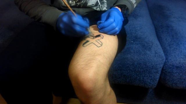 Эксперимент-Моя первая ТАТУИРОВКА - Возможно, последняя( (Часть 3), ЖЁСТКИЙ КОСЯК!!!