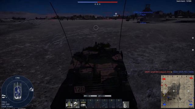 War Thunder - АБ и РБ (kw ||, ис 6, абрамс) смотреть онлайн