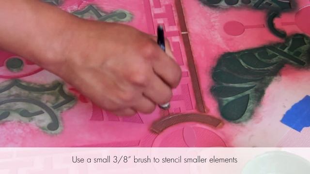 How To Paint Vinyl Flooring With Tile Floor Stencils