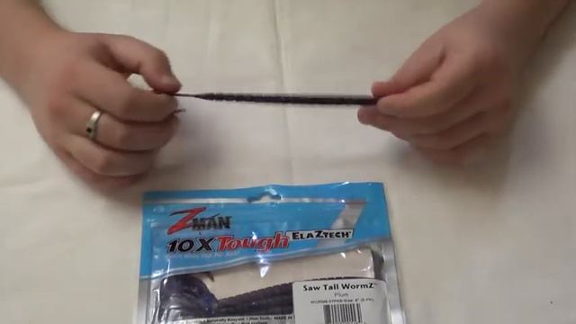 Обзор силиконовой приманки Z-Man Saw Tail WormZ 6 по заказу Fmagazin #1 смотреть онлайн