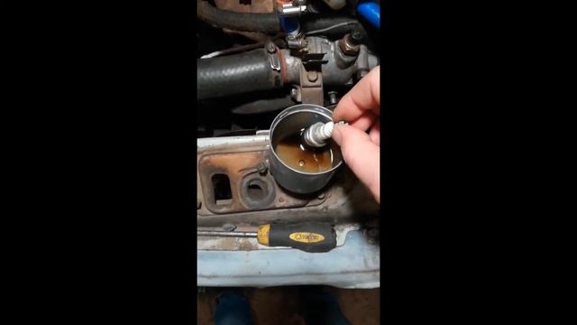 Правильная чистка свечей зажигания Димексидом смотреть онлайн