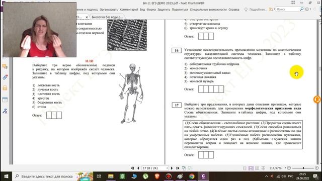 ДЕМО ЕГЭ по био 2023! Разбор заданий смотреть онлайн