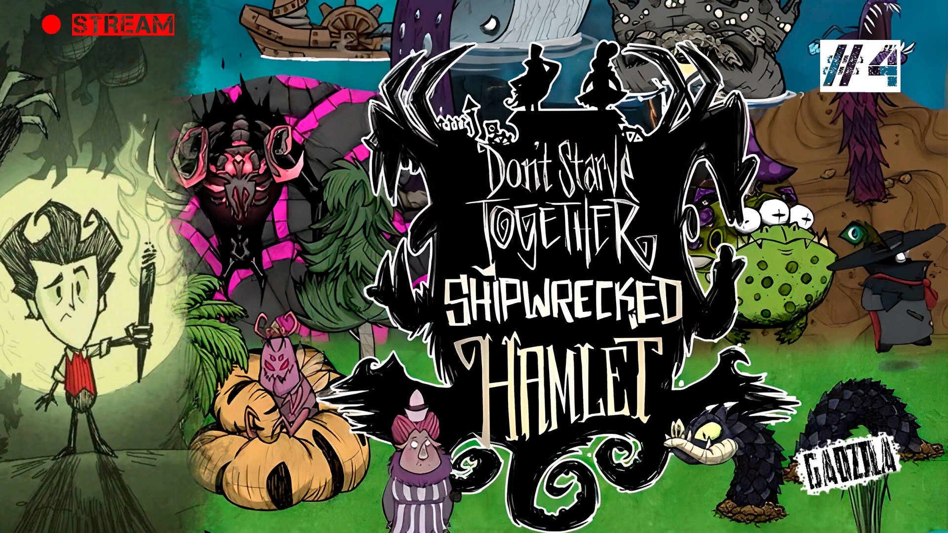 DON'T STARVE TOGETHER | SHIPWRECKED & HAMLET МУЛЬТИПЛЕЕР