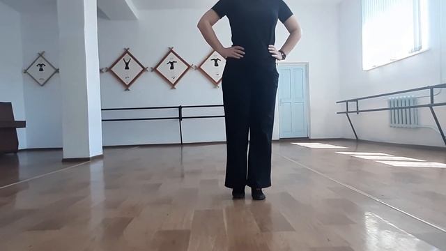 Занятие 11." Осетинский ход Ширга, на высоких полу пальцах". 13. 04. 2020 смотреть онлайн