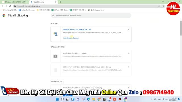 Hướng dẫn cài đặt driver máy in canon 3250 cho windows 11 | Vi Tính Huỳnh Lâm смотреть онлайн