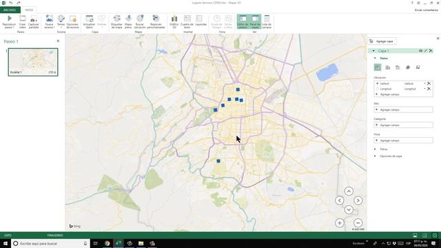 COMO CREAR Y GRAFICAR MAPAS CON LATITUD Y LONGITUD | POWER MAP EXCEL VS POWER BI смотреть онлайн