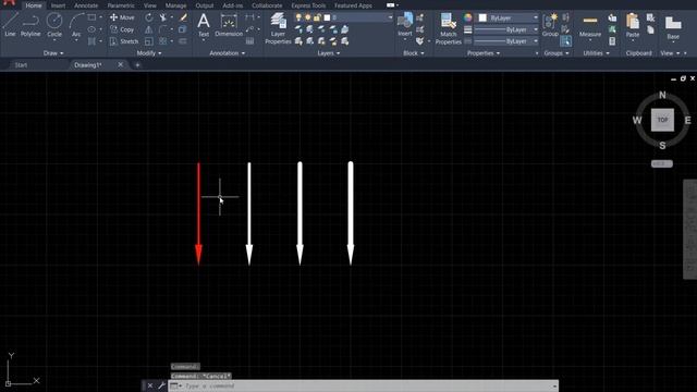 Physics & AutoCAD 2021: Draw the arrows (III): change the colors смотреть онлайн