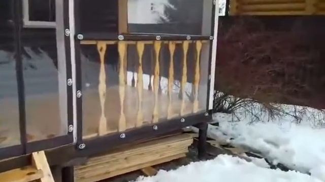 Шторы ПВХ для террасы и веранды на загородном участке в г. Солнечногорск смотреть онлайн