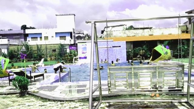 Beautiful Water Park in Dalsingsarai Water Park | Bhavya Hotel WaterPark | Fun & Masti in WaterPark смотреть онлайн