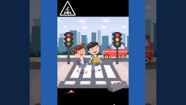 Урок для дошкольников. Пешеходный переход. смотреть онлайн