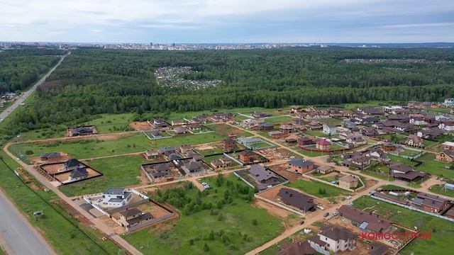 Микрорайон "Сосновый Бор". Видео с квадрокоптера! смотреть онлайн