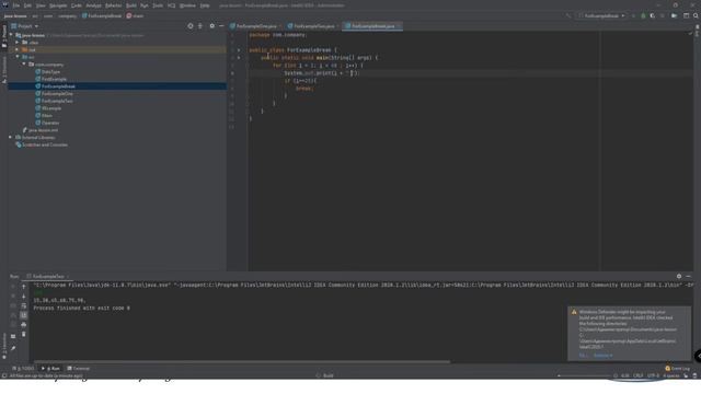 14-Java darslari # For 2-Amaliy mashg‘ulot break, continue смотреть онлайн