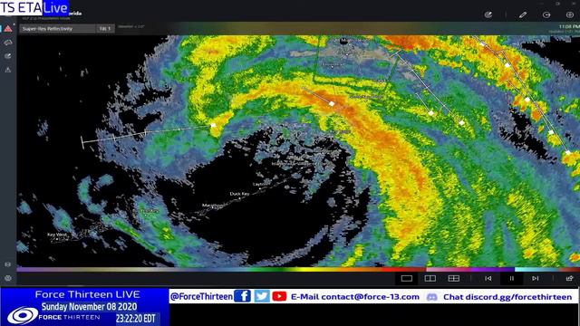 Tropical Storm Eta Landfall - Live Update смотреть онлайн