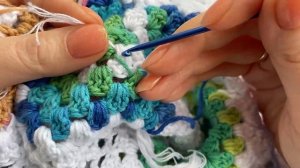 Как спрятать кончики нитей в мотивах. Уроки вязания крючком