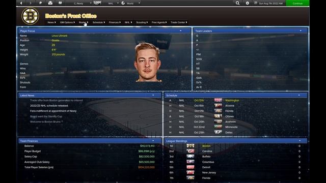 Eastside Hockey Manager Boston Bruins Ep 1--Overview смотреть онлайн