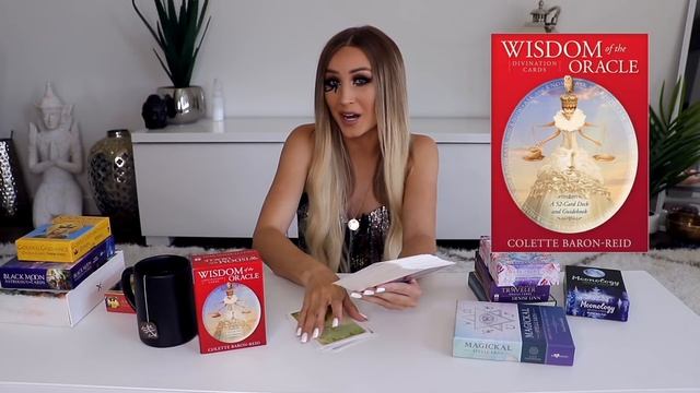 My Tarot + Oracle Card Collection + How I Set Up My Pick-A-Card Readings смотреть онлайн