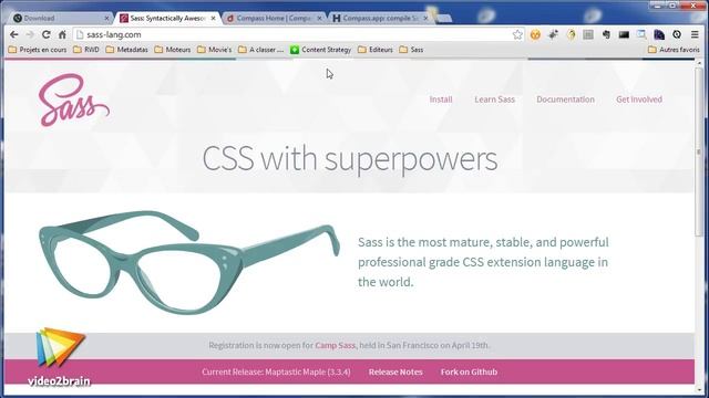 Coder plus rapidement avec Emmet, Sass et Compass : trailer | video2brain.com смотреть онлайн