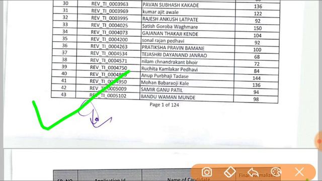 Talathi bharati 2019 Result declared смотреть онлайн